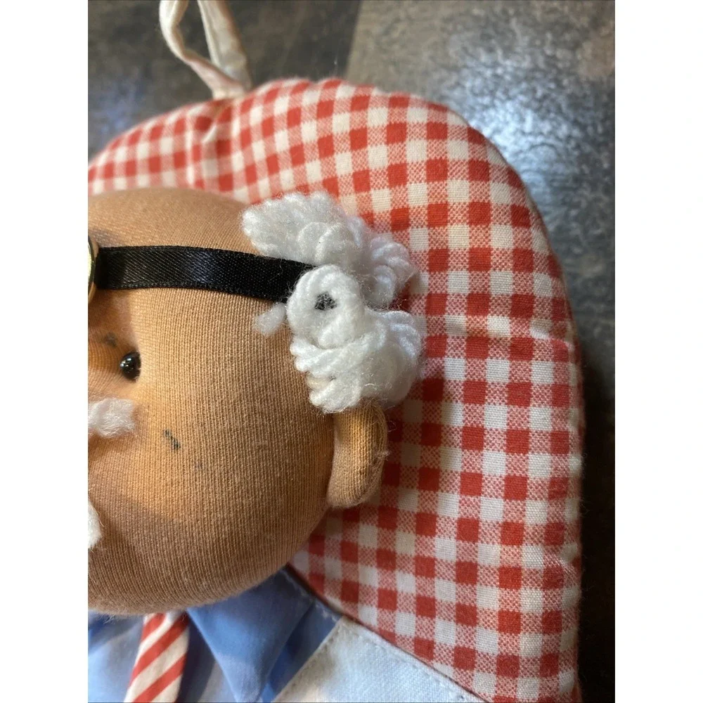 Vintage HotMitt King Dr. M.D. Oven Mitt 3D Character Potholder Novelty 90s Retro